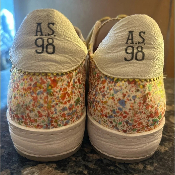 A.S.98 Colorful Sneaker Size 40 AS98 - Picture 2 of 5